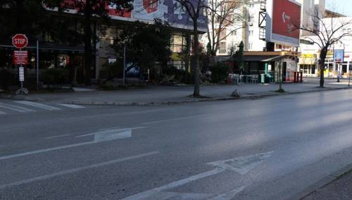 Mostarske ulice prazne nakon pojave koronavirusa