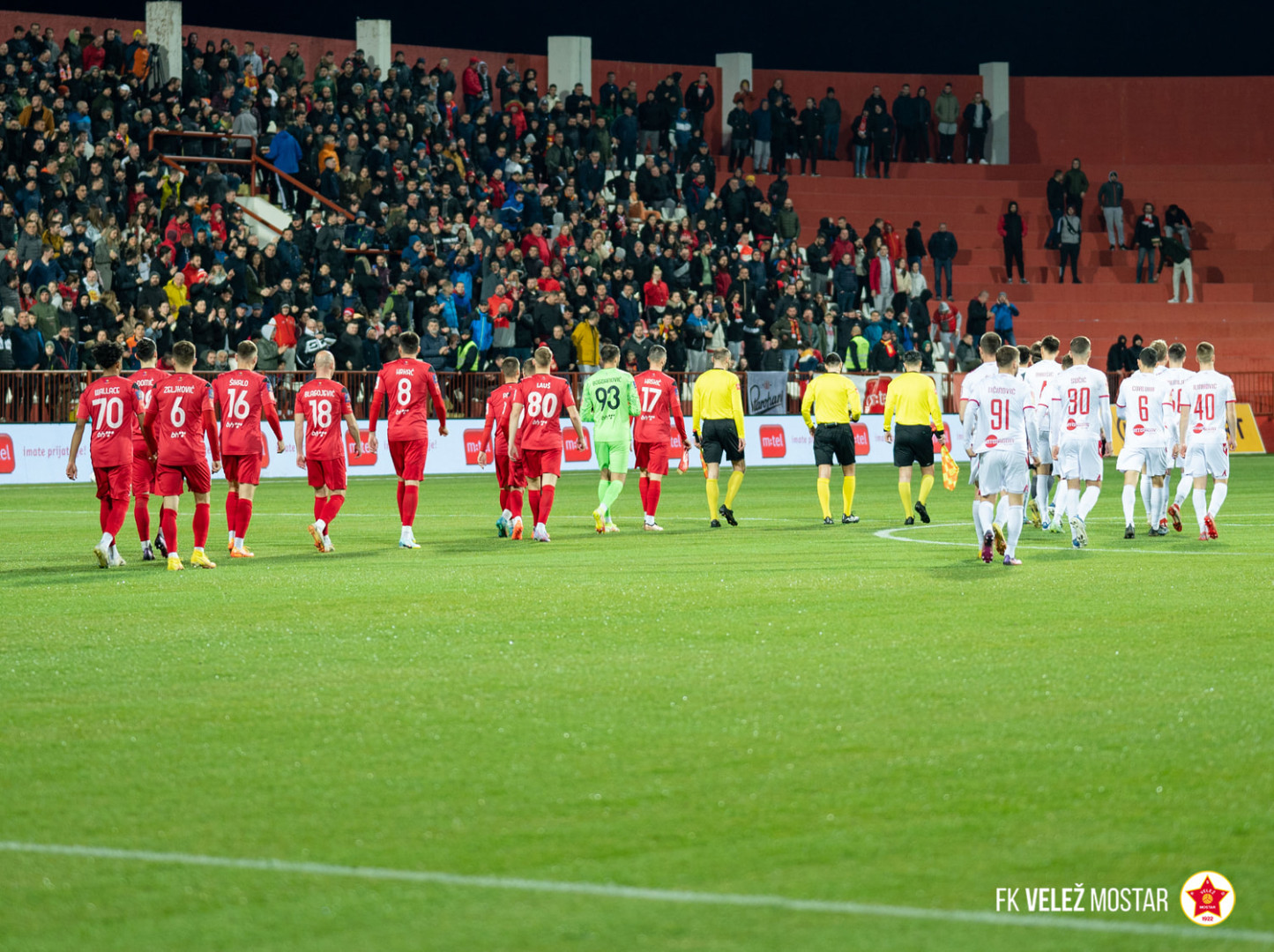 Mostarski derbi na stadionu Rođeni