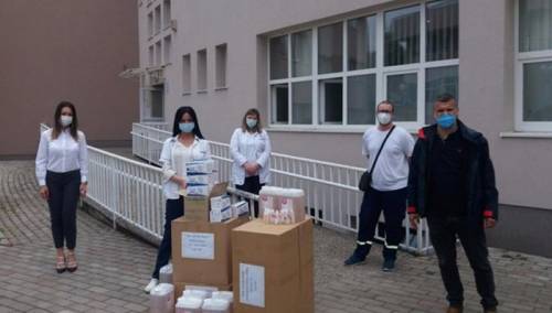 Mostarski Dom zdravlja dobio zaštitnu opremu i dezinfekcijska sredstva