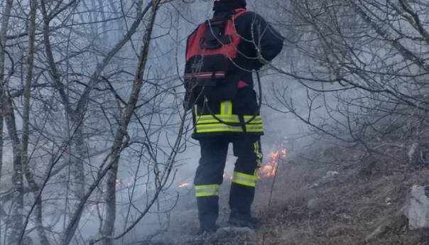 Mostarski vatrogasci ugasili požar na Čulama