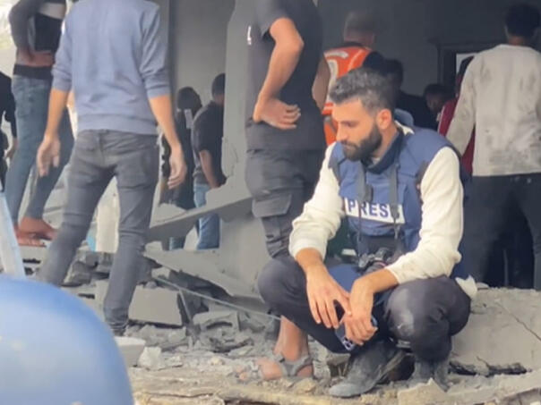 Motaz Azaiza objavio najtužniji video do sada, kao da se polako predaje...