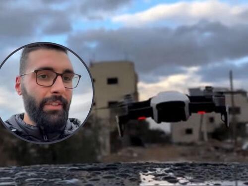 Motaz Azaiza podijelio video kako mu Izraelci kradu dron