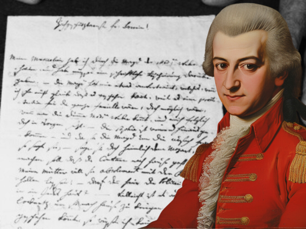 Mozartovo pismo prodano na aukciji za 440.000 eura