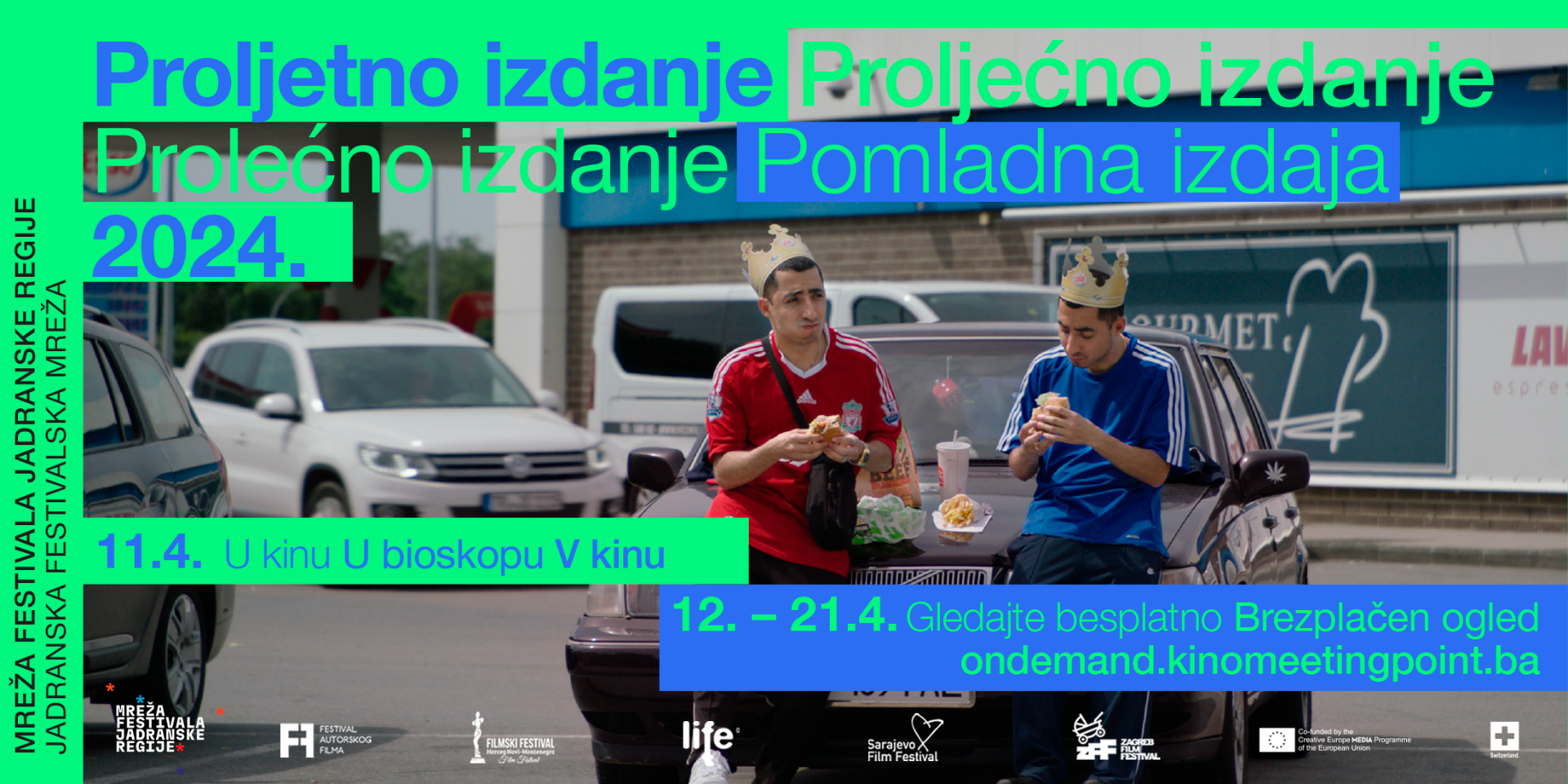 Mreža festivala Jadranske regije: Sjajne filmove pogledajte besplatno u kinima i online