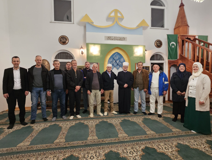 Muftija Dedović predvodio teravih-namaz u Berićet džamiji u Jasenici