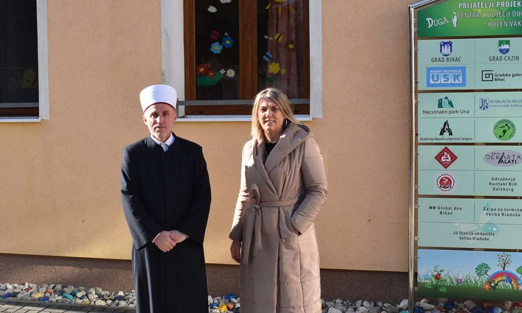 Muftija Kudić posjetio Centar 'Duga' povodom 25 godina postojanja