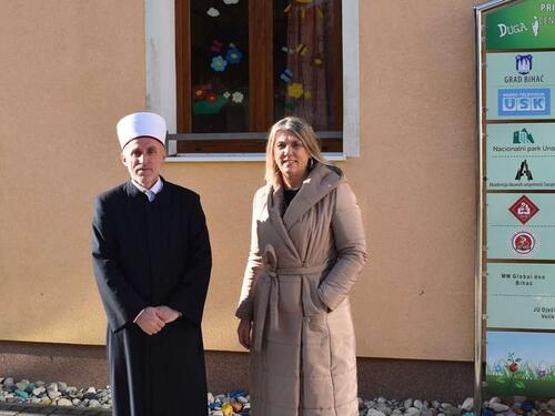 Muftija Kudić posjetio Centar 'Duga' povodom 25 godina postojanja