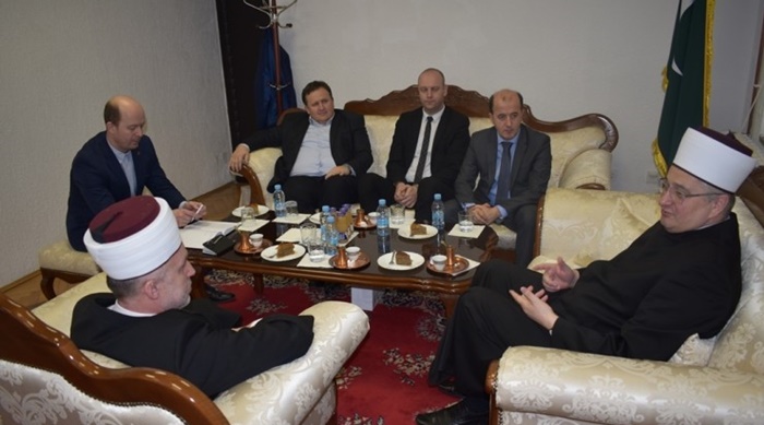 Muftija Kudić razgovarao s muftijom zagrebačkim Azizom ef. Hasanovićem