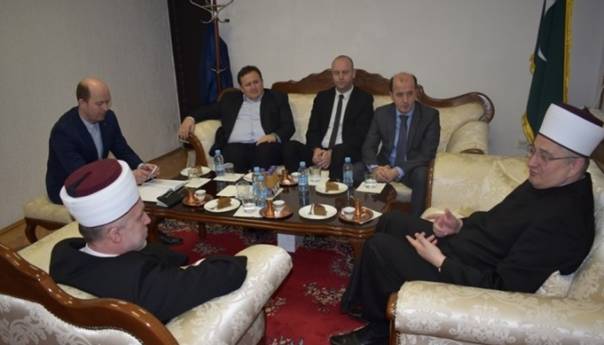 Muftija Kudić razgovarao s muftijom zagrebačkim Azizom ef. Hasanovićem