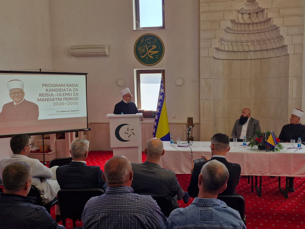 Muftija mostarski dr. Salem-ef. Dedović predstavio program kandidature za reisul-ulemu u Banjoj Luci