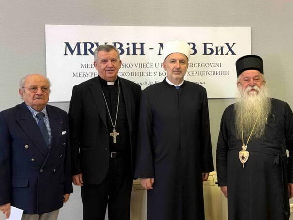 Muftija sarajevski Nedžad Grabus preuzeo predsjedavanje Međureligijskim vijećem u BiH