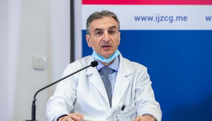 Mugoša: Veoma ozbiljna epidemiološka situacija u Crnoj Gori
