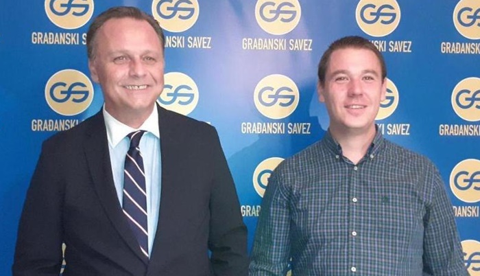 Muhamed Fazlagić Fazla novi predsjednik Građanskog saveza