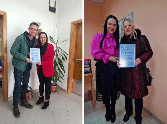 Mujagić i Bektić dobili priznanja Centra za autizam iz Tuzle