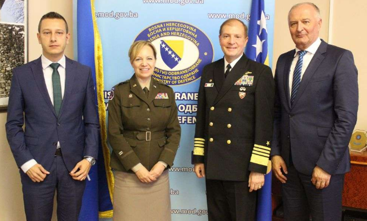 Munsch, Helez i Goganović o saradnji BiH i NATO-a