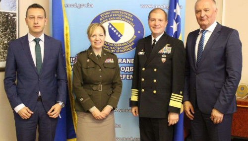 Munsch, Helez i Goganović o saradnji BiH i NATO-a