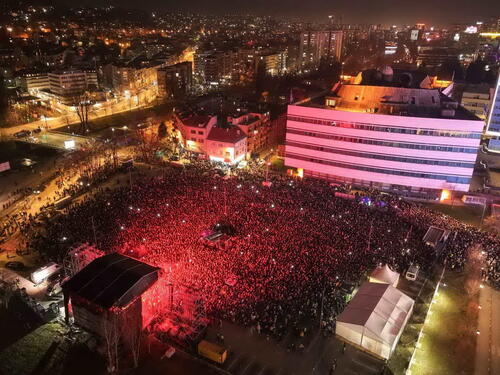 MUP KS: Na dočeku Nove godine u Sarajevu bilo 64.000 posjetilaca