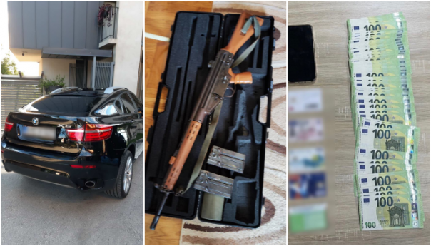 MUP KS o akciji 'Rez': Oduzeto oružje, droga i tri skupa BMW-a