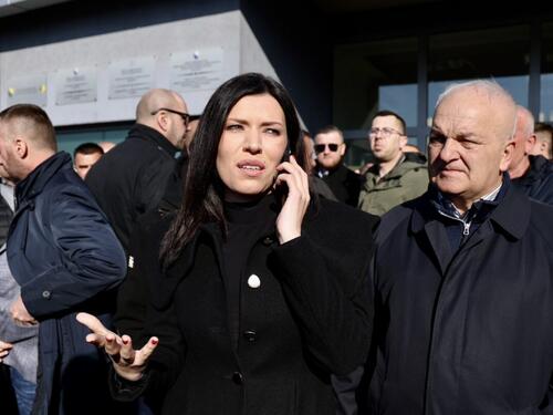 MUP KS uručio prekršajni nalog Sanji Vulić