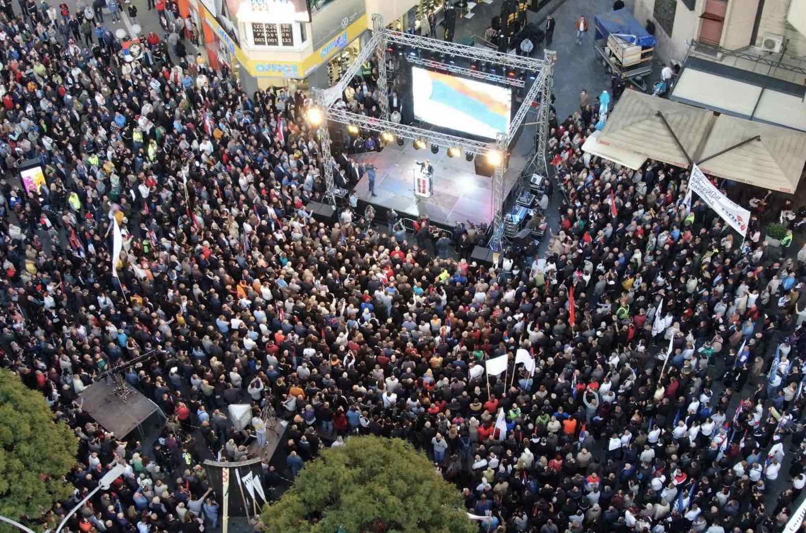 MUP RS tvrdi da je na protestima bilo 3.500 ljudi, SDS 10.000