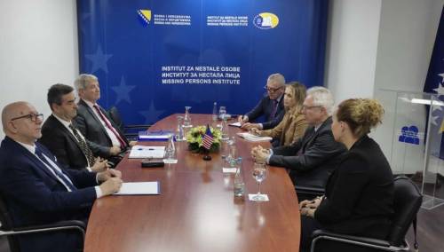 Murphy: Nadležne institucije moraju podržati rad Instituta za nestale osobe BiH