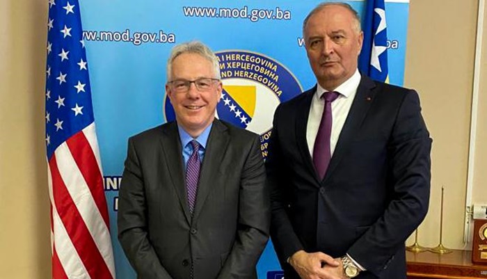 Murphy s Helezom o jačanju OS BiH i NATO putu
