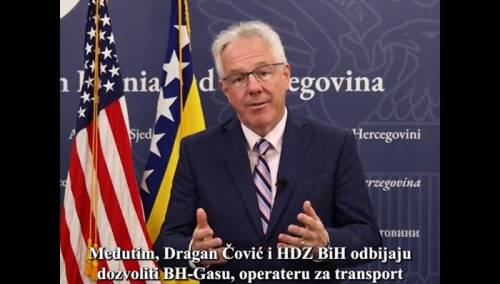 Murphy žestoko: Čović slijedi svoje interese, a ne interese građana!