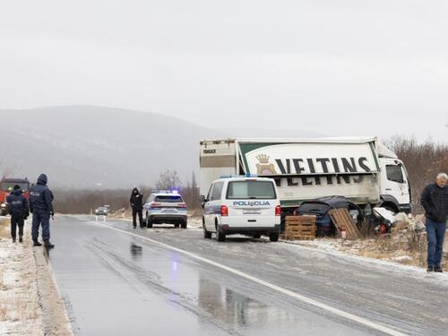 Muškarac poginuo u teškom sudaru u Hrvatskoj