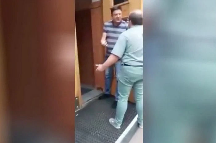 Muškarac prijeti da će aktivirati bombu u zgradi vlade u Kijevu