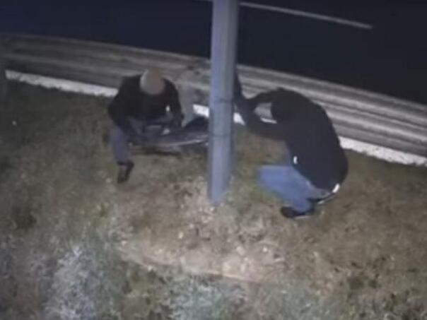 Muškarac u Italiji brusilicom rezao stubove sa radarima