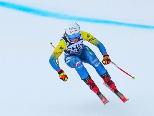 Muzaferija sa startnim brojem 43 u današnjem spustu