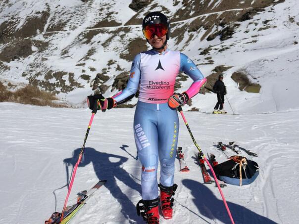 Muzaferija u omiljenoj Crans-Montani sa startnim brojem 42