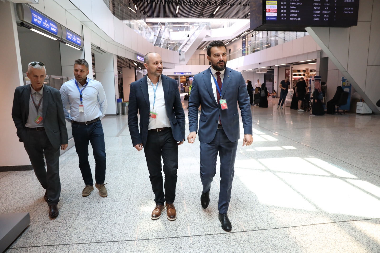 Muzur posjetio sarajevski aerodrom: Fokus na saradnji i infrastrukturnom razvoju