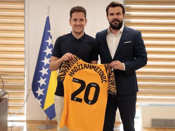 Muzur ugostio Hadžiahmetovića: "Naš Ilidžanac ide na SP"