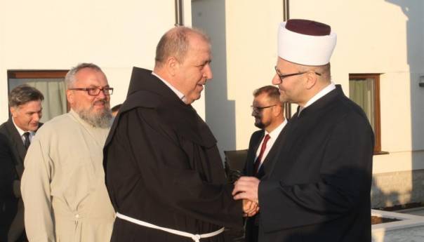 Na bajramskom prijemu mostarskog muftije predstavnici svih vjerskih zajednica