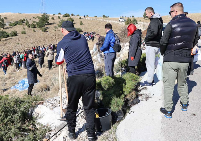 Na brdu Fortica kod Mostara kreće najveća volonterska akcija pošumljavanja 