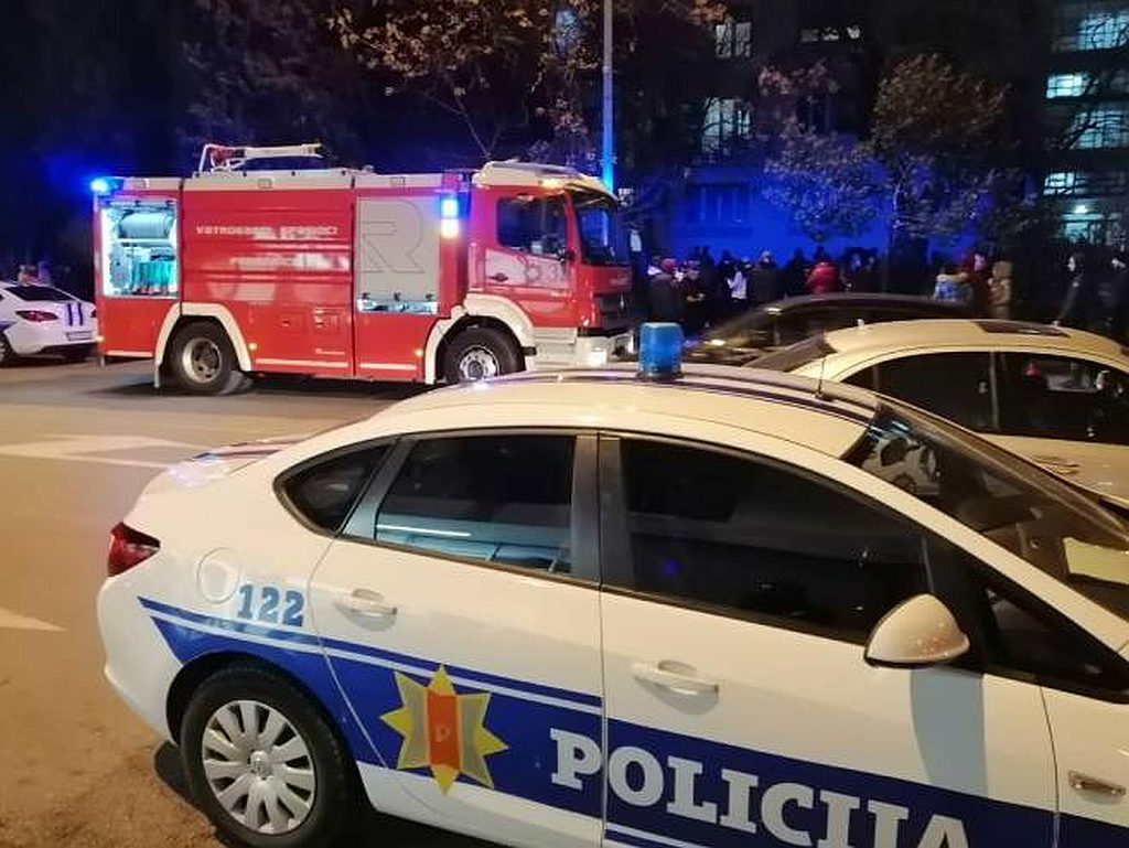 Na Cetinju izgorio stan, ukućani zaboravili isključiti šporet