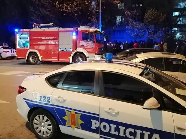 Na Cetinju izgorio stan, ukućani zaboravili isključiti šporet