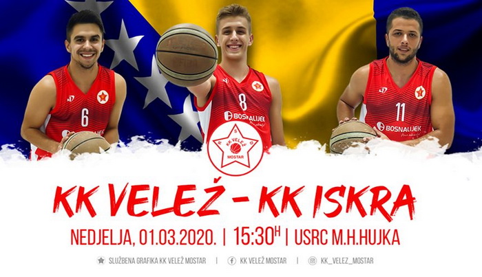 Na Dan nezavisnosti: KK Velež želi punu dvoranu i pobjedu za viši rang