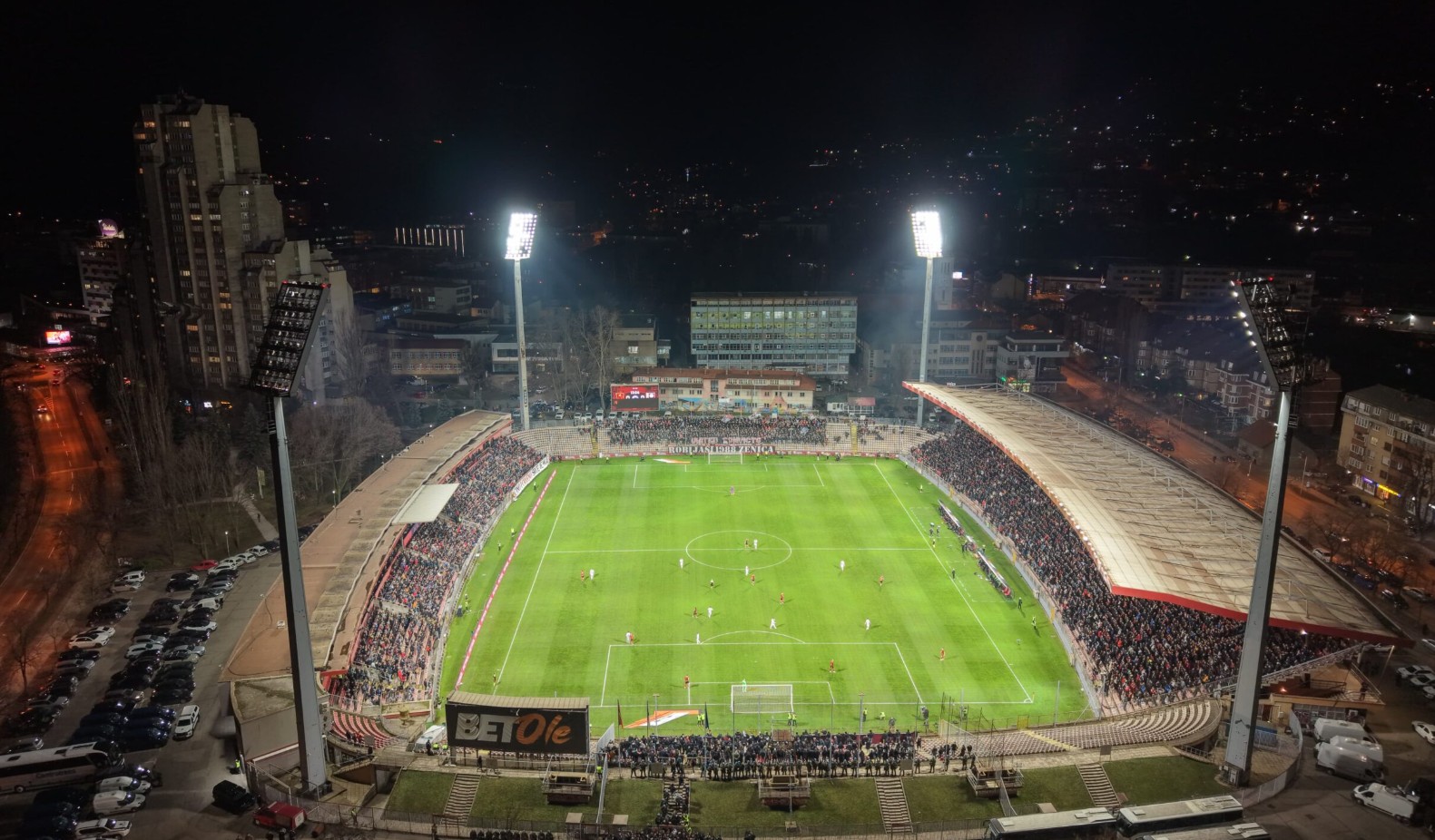 Na dan utakmice BiH - Italija besplatan parking u Zenici