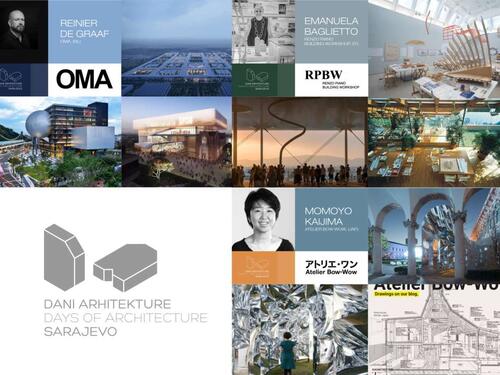 Na Dane arhitekture 2025. u Sarajevo stižu svjetska imena te struke