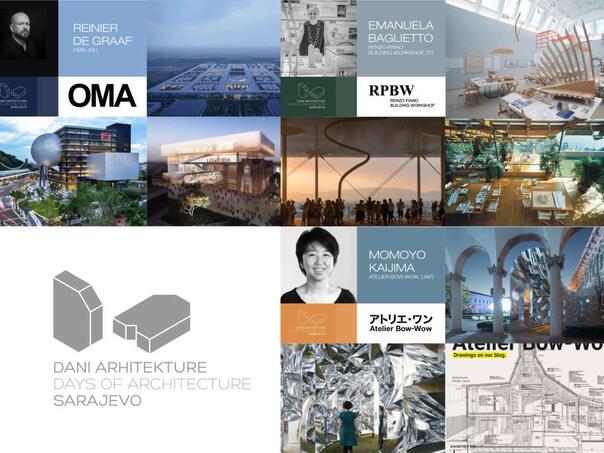 Na Dane arhitekture 2025. u Sarajevo stižu svjetska imena te struke
