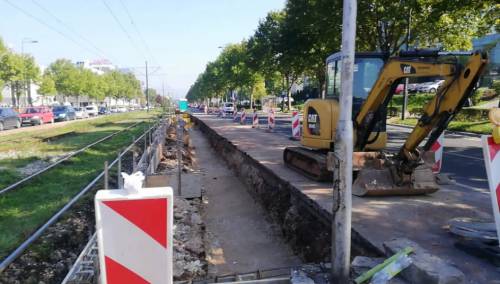 Na gradilištu tramvajske pruge u Sarajevu nijednog radnika