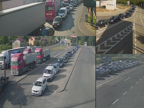 Na graničnim prelazima duge kolone vozila na izlazu iz BiH