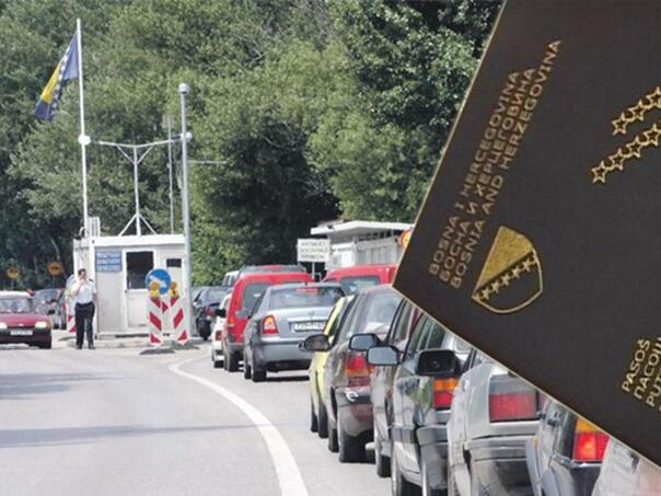 Na graničnim prelazima Izačić i Velika Kladuša pojačana frenkvencija vozila