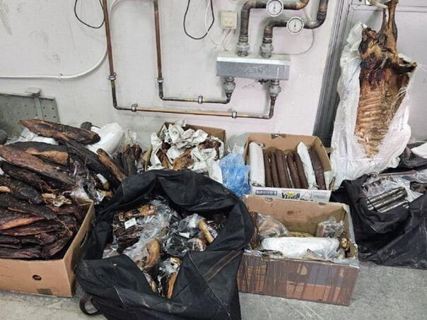 Na graničnom prijelazu Srbije i Mađarske zaplijenjeno 200 kilograma suhog mesa