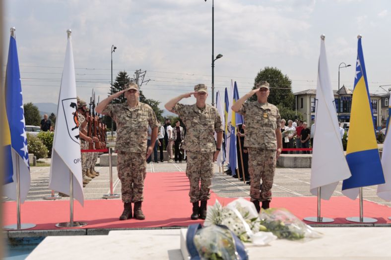 Na Ilidži obilježena 34. godišnjica formiranja Četvrte viteške motorizovane brigade