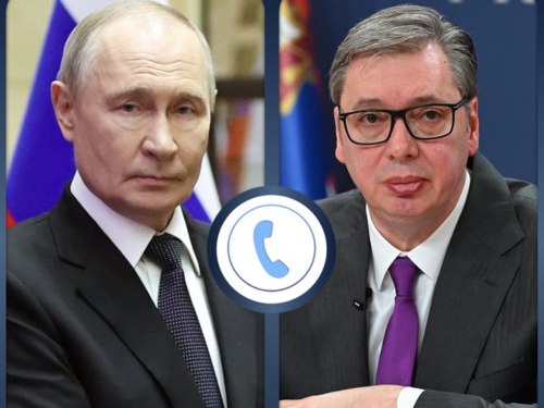 Na inicijativu Vučića: Predsjednik Srbije sa Putinom o BiH