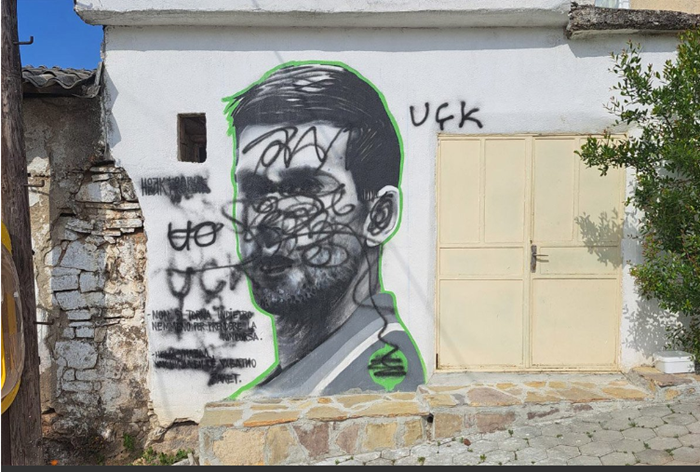 Na Kosovu uništen mural posvećen Novaku Đokoviću  