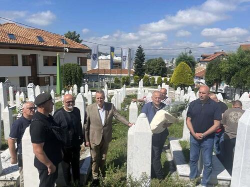Na Kovačima obilježena godišnjica pogibije Alije Miladina, dobitnika Zlatnog ljiljana
